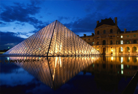 Louvre in Parijs