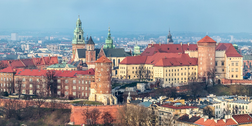 kasteel Wawel in Krakau