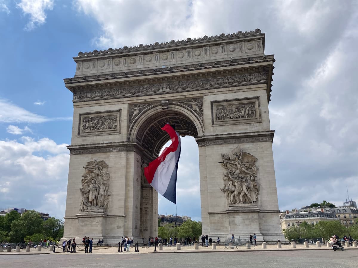 Parijs Arc de Triomphe