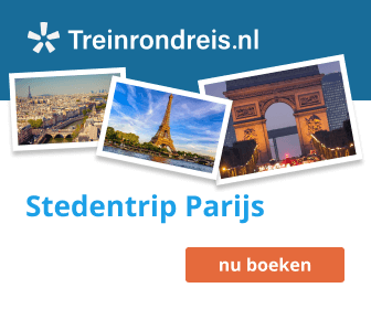 Treinrondreis Parijs banner