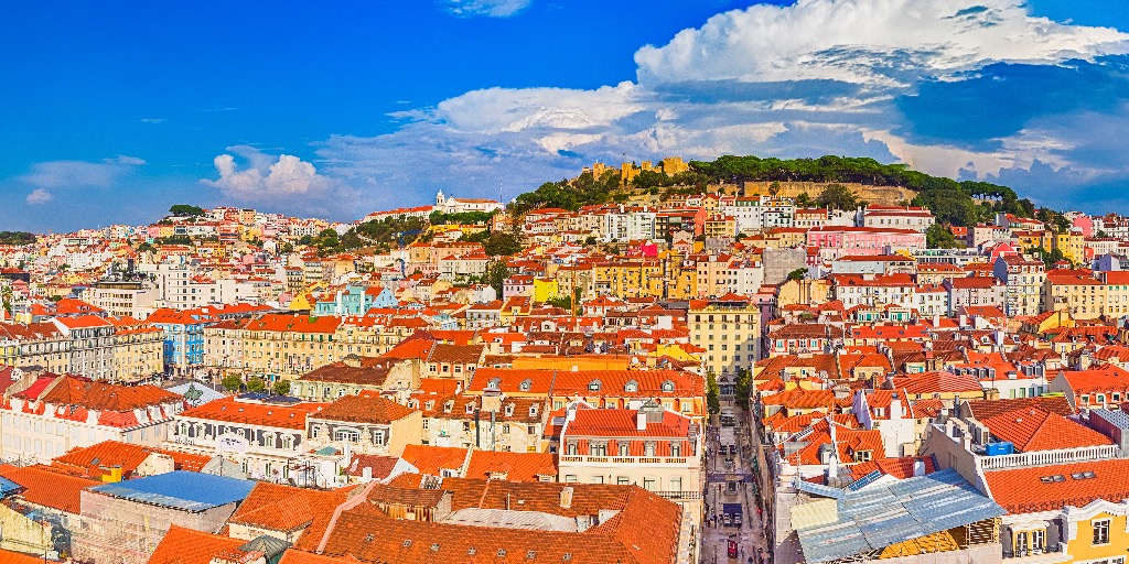 Alfama wijk Lissabon