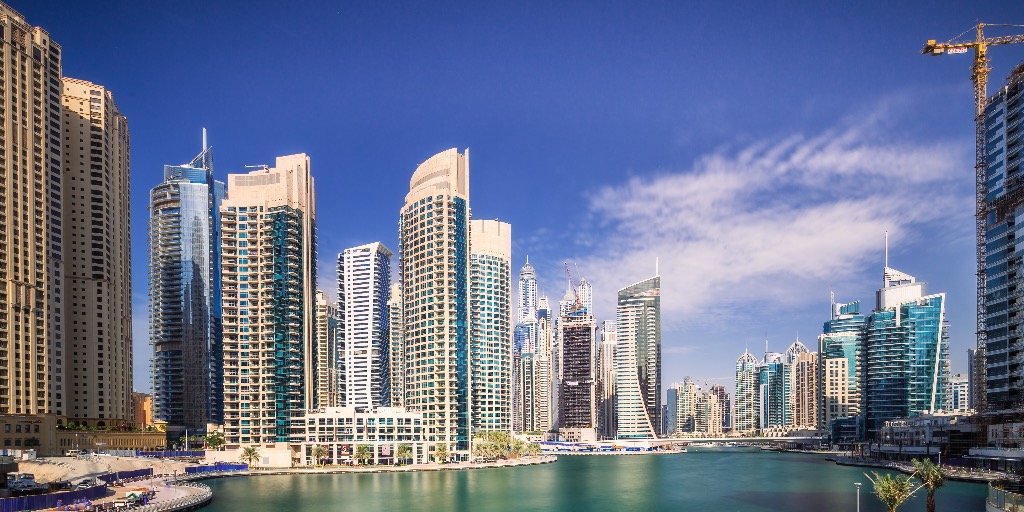 Dubai Marina Baai