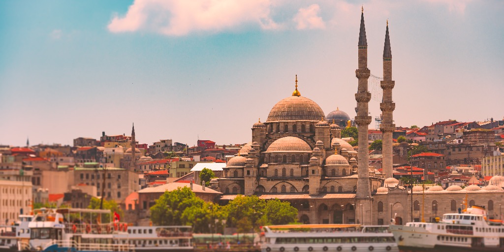 De Yeni Cami Moskee Istanbul