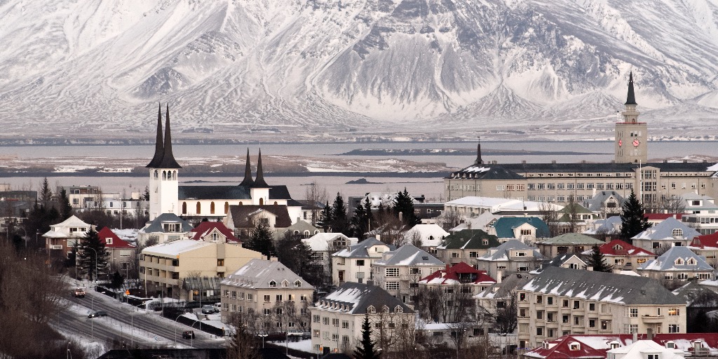 Reykjavik in december