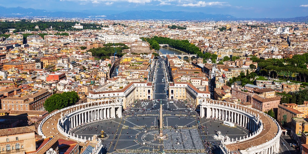 St Pietersplein Rome