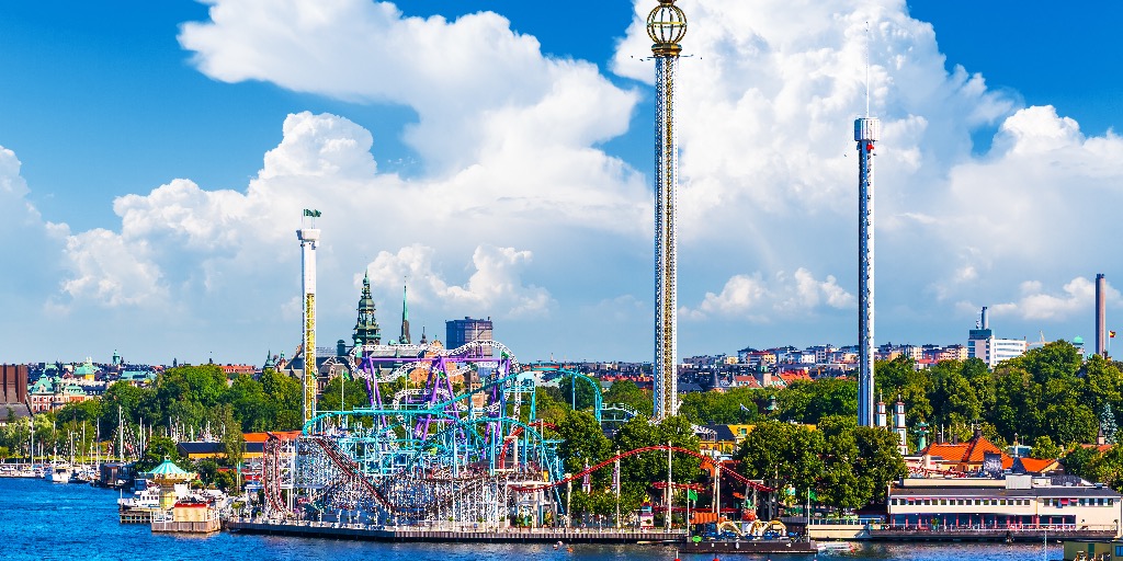 Pretpark Grona Lund Djurgarden