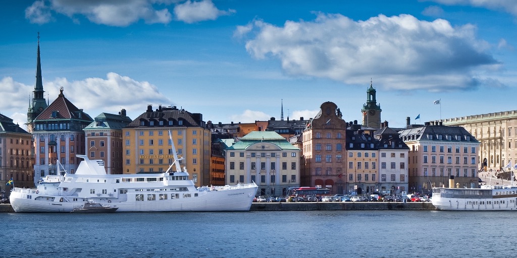 Stockholm uitzicht Gamla Stan