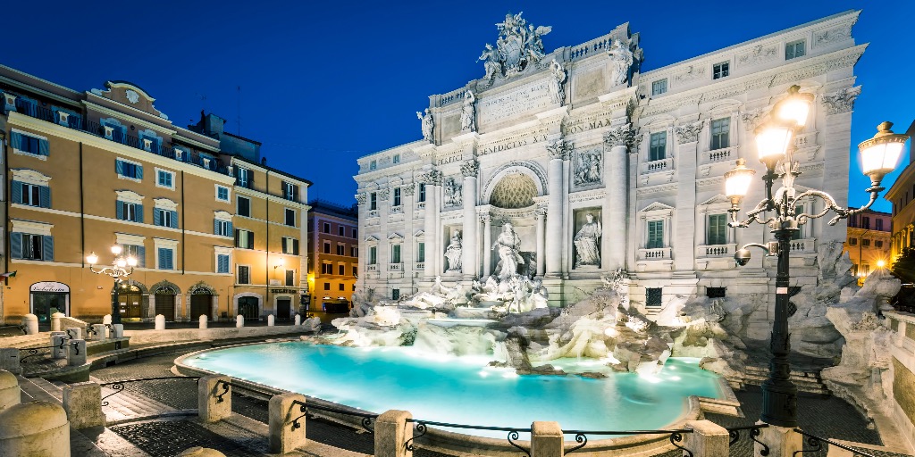 Trevi fontein rome