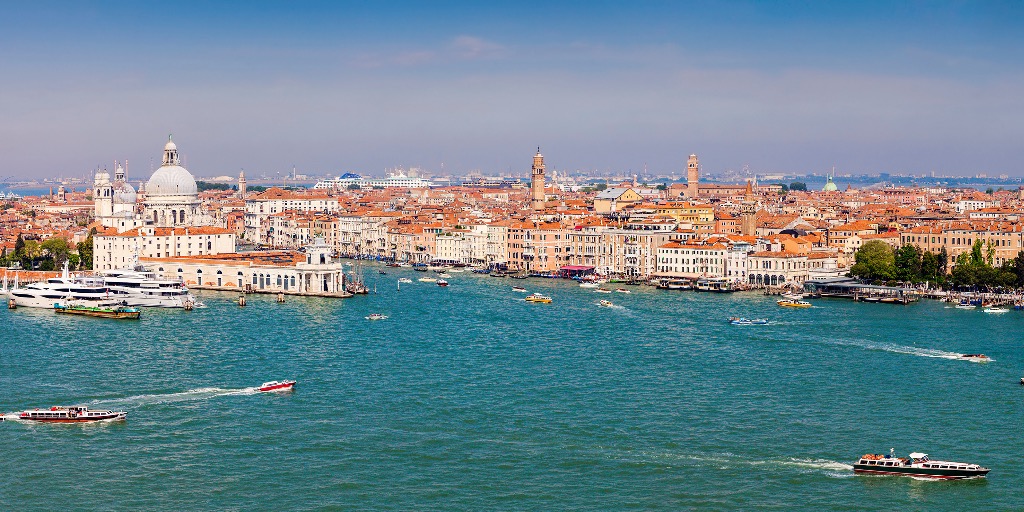 Venetie aan het water