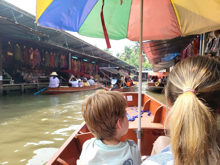 Thailand - Drijvende markt Damnoen Saduak